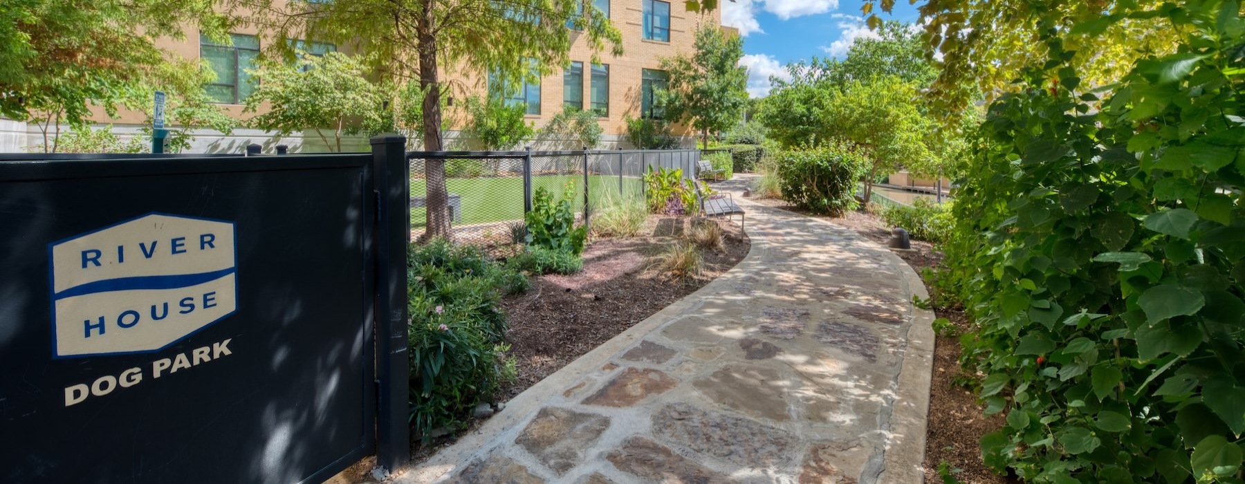 a stone pathway